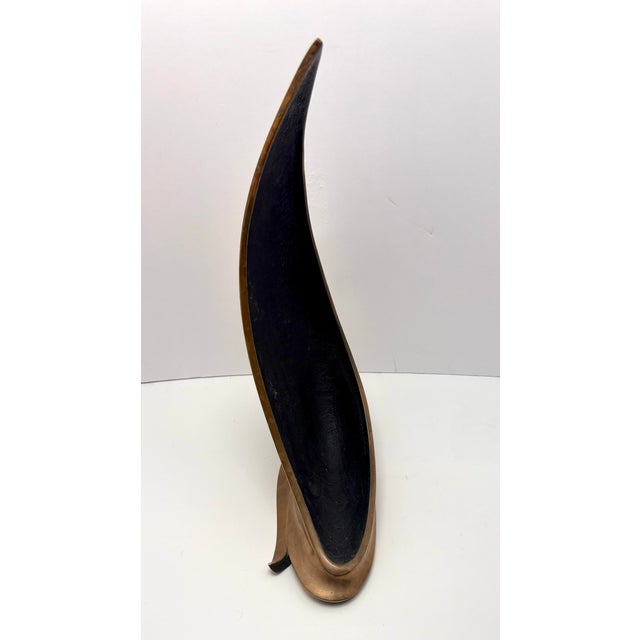 1980s Tom Bennett Signed Bronze Sculpture, Numbered Edition 64/250 For Sale - Image 14 of 15