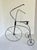 Here is a wonderfully handcrafted Folk Art tricycle sculpture, formed entirely from wire and metal and dating to the...