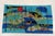 This extraordinary vintage tapestry, measuring 183 x 104 cm (72" ​​x 41"), is a signed work by French artist René Fumeron,...