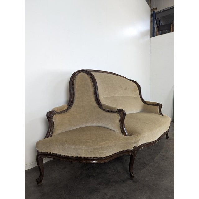 Louis XV Hotel Lobby Bench For Sale - Image 3 of 9