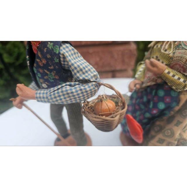 Regional Provence Dolls by Simone Jouglas, 1950s, Set of 2 For Sale - Image 9 of 18