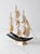 Mid-Century Modern Mid-Century Italian Genuine Horn Ship Model For Sale - Image 3 of 13