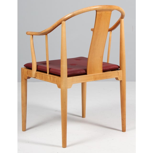 Chinese 4283 Chair attributed to Hans J. Wegner for Fritz Hansen For Sale - Image 5 of 8