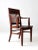 Antique Wooden Library Chair For Sale - Image 9 of 12