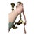 Brass Pair Vintage Mid Century Brass 12" Tall Neoclassical Baluster Style Candlestick/Candle Holder For Sale - Image 8 of 9