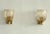 Art Deco Murano Crystal Glass and Brass Wall Sconces, 1990s, Set of 2 For Sale - Image 13 of 13