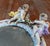 19th Century Dresden German Porcelain Mirror With Cherubs, Sitzendorf Mark For Sale - Image 9 of 17