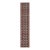 Rug & Kilim’s Distressed Runner in Red and Blue Geometric Patterns For Sale