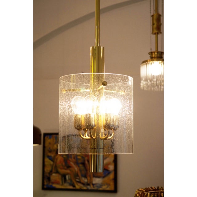 Vintage Pendant Light 4298 from Glashütte Limburg For Sale - Image 13 of 16