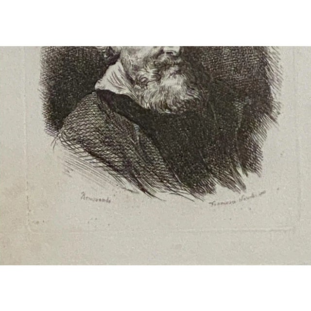 Baroque Late 18th Century Rembrandt Etching #24, by Francesco Novelli For Sale - Image 3 of 5