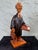 Mid-Century Modern Vintage Italian Hand-Carved Wood Scholar/Lawyer Figure Sculpture by Romer For Sale - Image 3 of 12