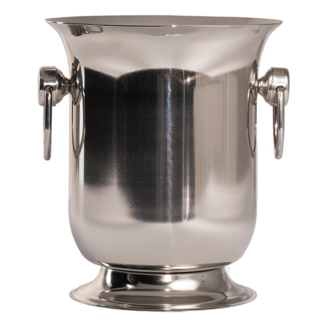 Mid 20th Century France Silver Ice Bucket For Sale
