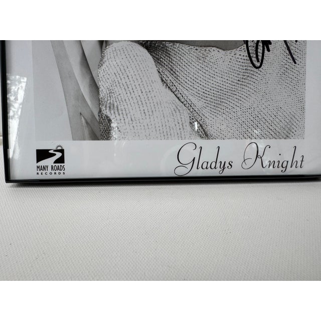 Contemporary Gladys Knight Signed Promotional Photograph Go Lions Inscription For Sale - Image 3 of 5