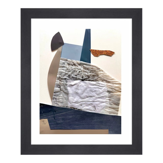 "Memorabilia 3" Original Mixed-Media Collage on Paper by Zac Woodiel For Sale