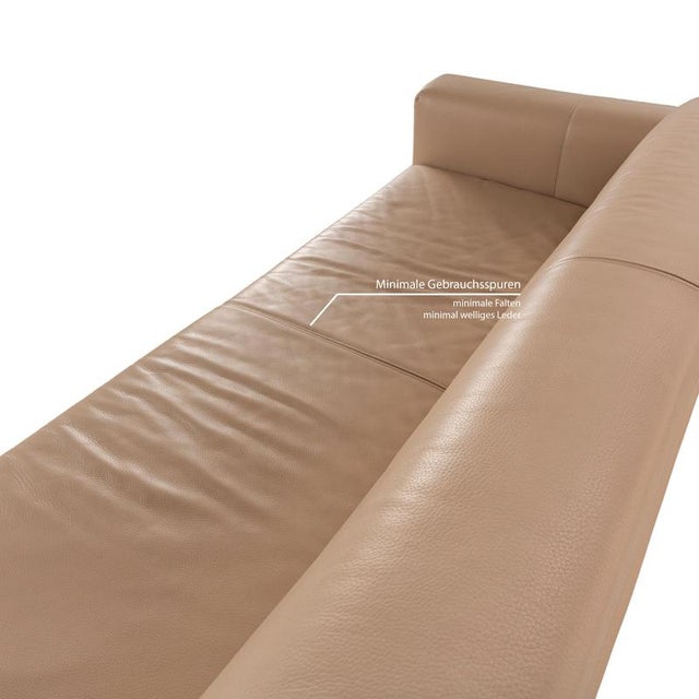Leather 3-Seater Sofa from Wk Wohnen For Sale - Image 4 of 11