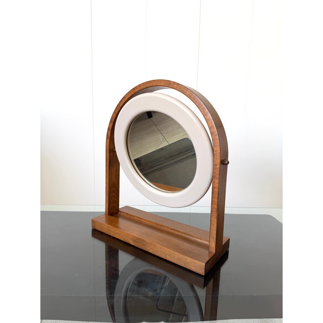 1960s SP63 Sandretta Table Mirror by Ettore Sottsass for Poltronova, 1965 For Sale - Image 5 of 9