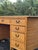 Vintage Coastal Bamboo & Rattan Campaign Desk in the Manner of Henry Link For Sale In Tampa - Image 6 of 8