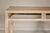 Tall Console Table with Carved Beaded Rope Motif and Whitewash Natural Finish For Sale - Image 9 of 12