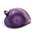 American Mid-Century Duncan & Miller Sandwich Purple Glass Candy Dish Trinket Dish For Sale - Image 3 of 12