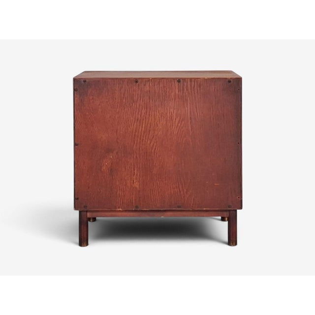 John Widdicomb, American Modern, Nightstand, Walnut, Brass, Usa, 1960s For Sale - Image 13 of 13