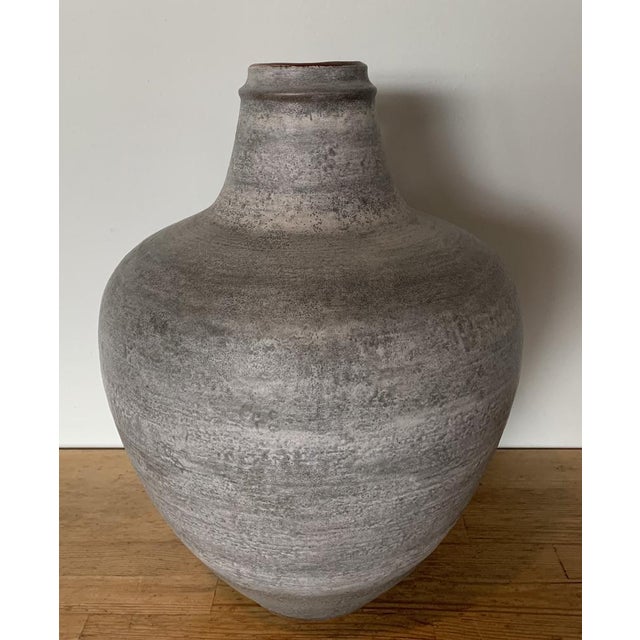 Large West-German Ceramic Jug Vase, 1960s For Sale - Image 4 of 9