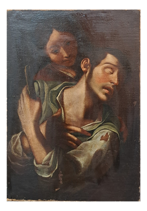 Samson and Delilah, Oil on Canvas, 17th Century