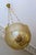Frosted Glass and Brass Pendant Lamp from Doria Leuchten, 1970s For Sale - Image 14 of 14