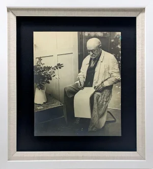 Henri Matisse Original Photograph 1944 Limited Ed.w/Archival Framing