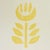 Mid-Century Modern Schumacher Rosenborg Wallpaper in Yellow For Sale - Image 3 of 5