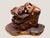 Late 20th Century Vintage Burl Root Wood Abstract Sculpture Live Edge Base Organic Modern 17" For Sale - Image 5 of 15