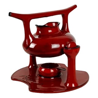 Tea Pot in Ceramic by Luigi Collani, 1970 For Sale