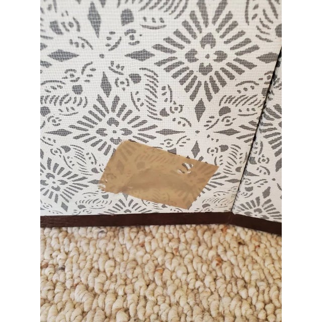 Vintage Japanese Byobu 4-Panel Gold Leaf Folding Screen Hand Painted Wheat Field Signed For Sale - Image 13 of 15