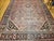 Persian Vintage Oversized Persian Mahal-Sultanabad Rug, Hand-Knotted Wool, Floral Pattern, Red & Navy, 11x17 For Sale - Image 3 of 16
