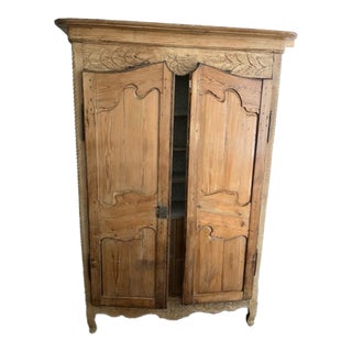 French Wood Armoire Circa 1880 For Sale