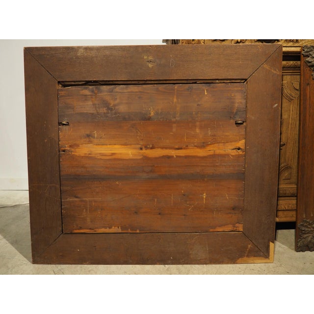 Pair of Large Antique French Oak Framed Hunt Plaques, P. Lecourtier (1851-1925) For Sale - Image 11 of 18