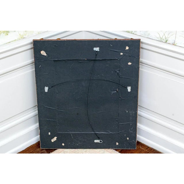 Traditional Antique 19th-Century Hand-Carved and Gilt Mirror For Sale - Image 3 of 5