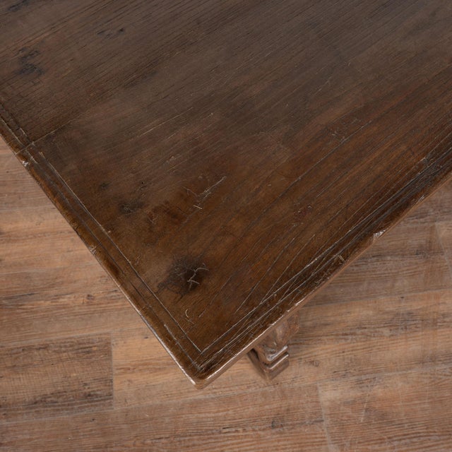 18th Century Three Drawer Walnut Console Table, Portugal For Sale - Image 6 of 12