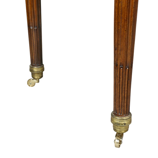 Louis XVI Walnut Architects Table a La Tronchin For Sale - Image 12 of 13