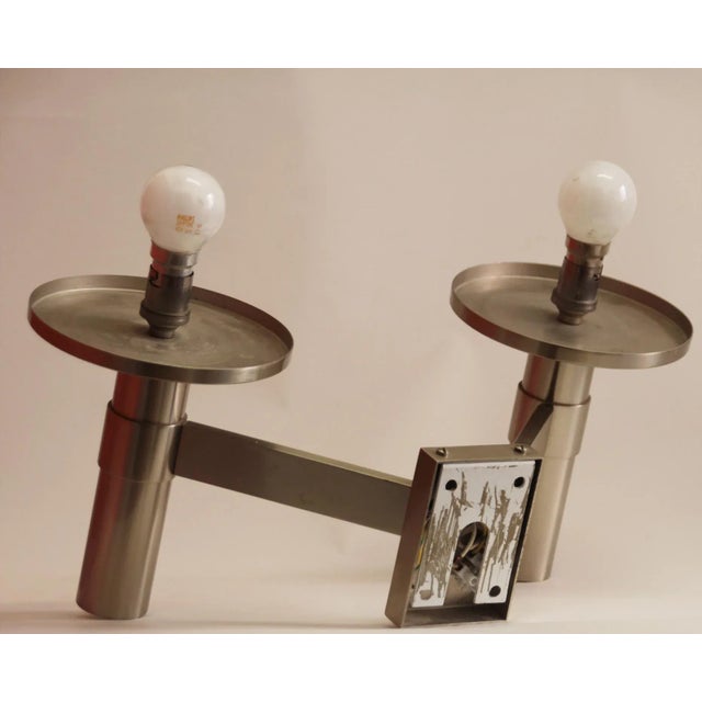 Art Deco Wall Light by Jean Perzel, 1940s For Sale - Image 4 of 11