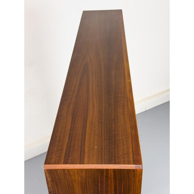 Purple Large Walnut Bookcase by Bertil Fridhagen for Bodafors, 1969 For Sale - Image 8 of 18