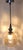 Vintage Metal Ceiling Lamp with Lightly Tinted Glass Shade from Fischer and Honsel, 2000s For Sale - Image 3 of 8