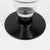 1910s Hand-Blown Glass and Bakelite Absinthe Glasses, 3 pieces, France 1910s For Sale - Image 5 of 10