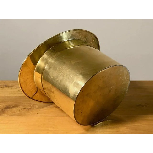Metal French Gilt Bronze Champagne Bucket, 1970s For Sale - Image 7 of 8