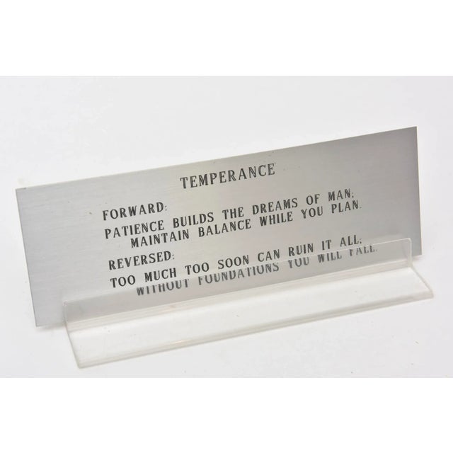 1991 James David Berenson Signed Silver, Bronze and Marble Sculpture Entitled "Temperance" Limited Edition For Sale - Image 9 of 10