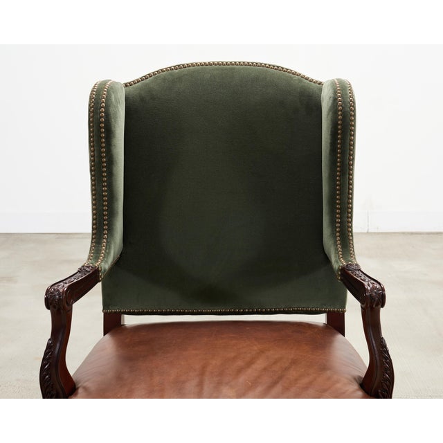 Ralph Lauren Conservatory Garden Wingback Dining Armchair For Sale In Sacramento - Image 6 of 18