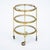 Art Deco Period, French Brass Bar Cart, Circa 1940 For Sale - Image 4 of 9