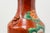 19th Century Chinese Red Vase Decorated with Peonies For Sale - Image 6 of 9
