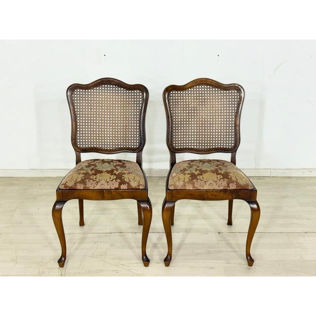 Brown Vintage Chippendale Chairs, Set of 6 For Sale - Image 8 of 13