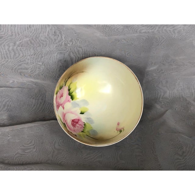 Nippon Hand Painted Decorative Bowl For Sale - Image 11 of 12