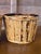 Pair of Vintage Tortoiseshell Bamboo Cache Pots or Planters For Sale - Image 4 of 11
